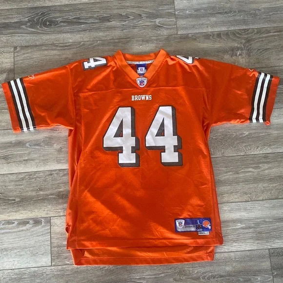Cleveland Browns Alternate Jersey by Reebok - Picture 1 of 3